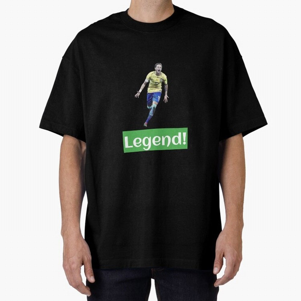 neymar art - neymar illustration T Shirt Oversized T-Shirt Join FIFA World Cup 2026 Group Stage Spirit, Driven by Portugal, Spain and Germany, Mbappe, Stadium Memories, Football Loyalty, International Chants and Championship Tradition; Made for Die