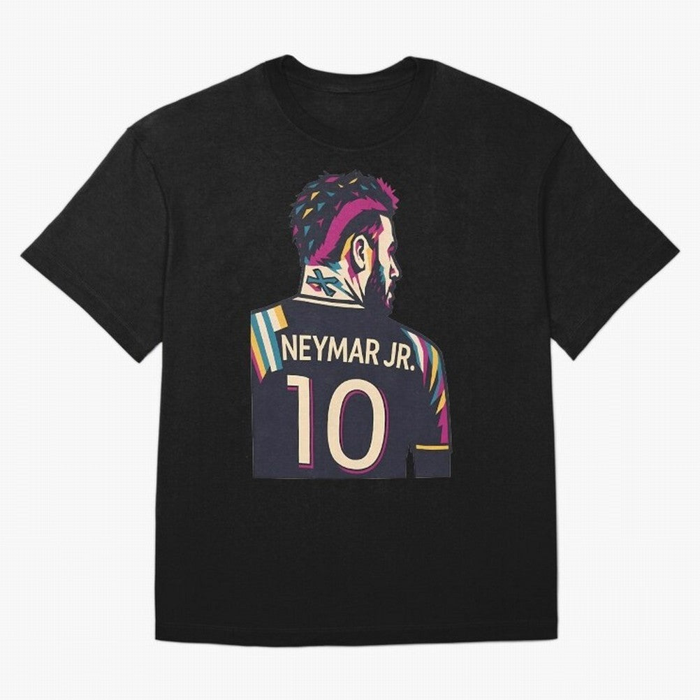 Neymar Jr. Number 10 Classic T-Shirt Capture the FIFA World Cup 2026 Group Stage Journey through CR7 Highlights, Portugal, Spain and Germany Pride, Vintage Soccer Flavor, Modern Football Stars, National Flags and Final Night Emotion; Made for Die