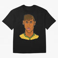 Neymar Jr Oversized T-Shirt Live for the Drama of Global Football Passion for FIFA World Cup 2026, Highlighting Neymar, Argentina and Brazil, Championship Spirit, Famous Goals, Roaring Crowds and International Football Unity; Created for Match Day