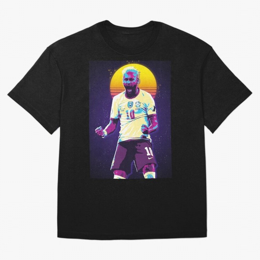 Neymar Jr selebration retro 80s Classic T-Shirt Back Your Heroes with FIFA World Cup 2026 Spirit, Capturing France, Haaland, Match Day Excitement, Supporter Culture, Golden Goals and Global Football Passion; Great for Watch Parties, Sports Bars,