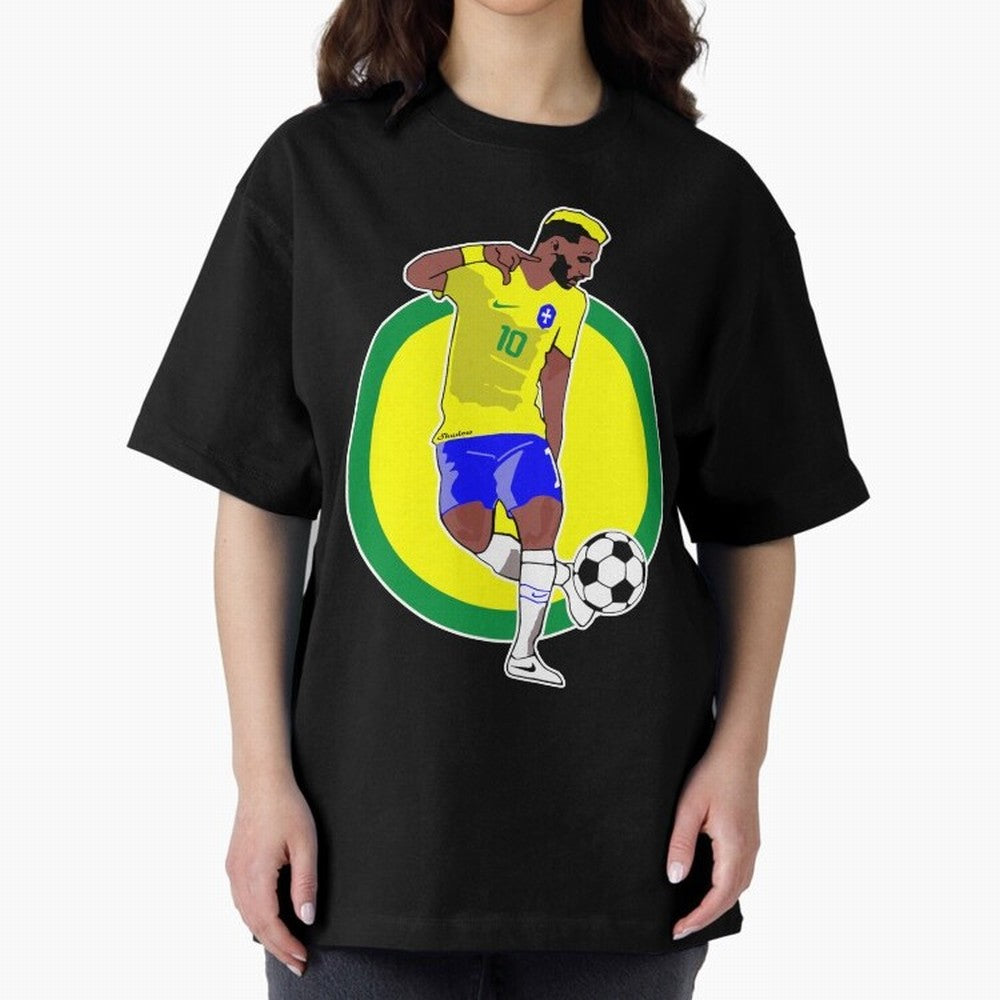 Neymar jr Classic T-Shirt Feel the Trophy Chase of Match Day Hype around FIFA World Cup 2026 Group Stage, Haaland, France, Football History, Final Match Energy, Crowd Noise and Once in a Lifetime Moments; Great for Watch Parties, Sports Bars,