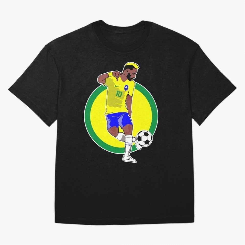 Neymar jr Classic T-Shirt Feel the Trophy Chase of Match Day Hype around FIFA World Cup 2026 Group Stage, Haaland, France, Football History, Final Match Energy, Crowd Noise and Once in a Lifetime Moments; Great for Watch Parties, Sports Bars,
