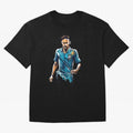 Neymar Jr watercolor drawing Classic T-Shirt Create Global Football Passion for FIFA World Cup 2026 Group Stage, Celebrating Messi, Argentina, France and Brazil, Sports Nostalgia, International Competition, Famous Players and Unforgettable