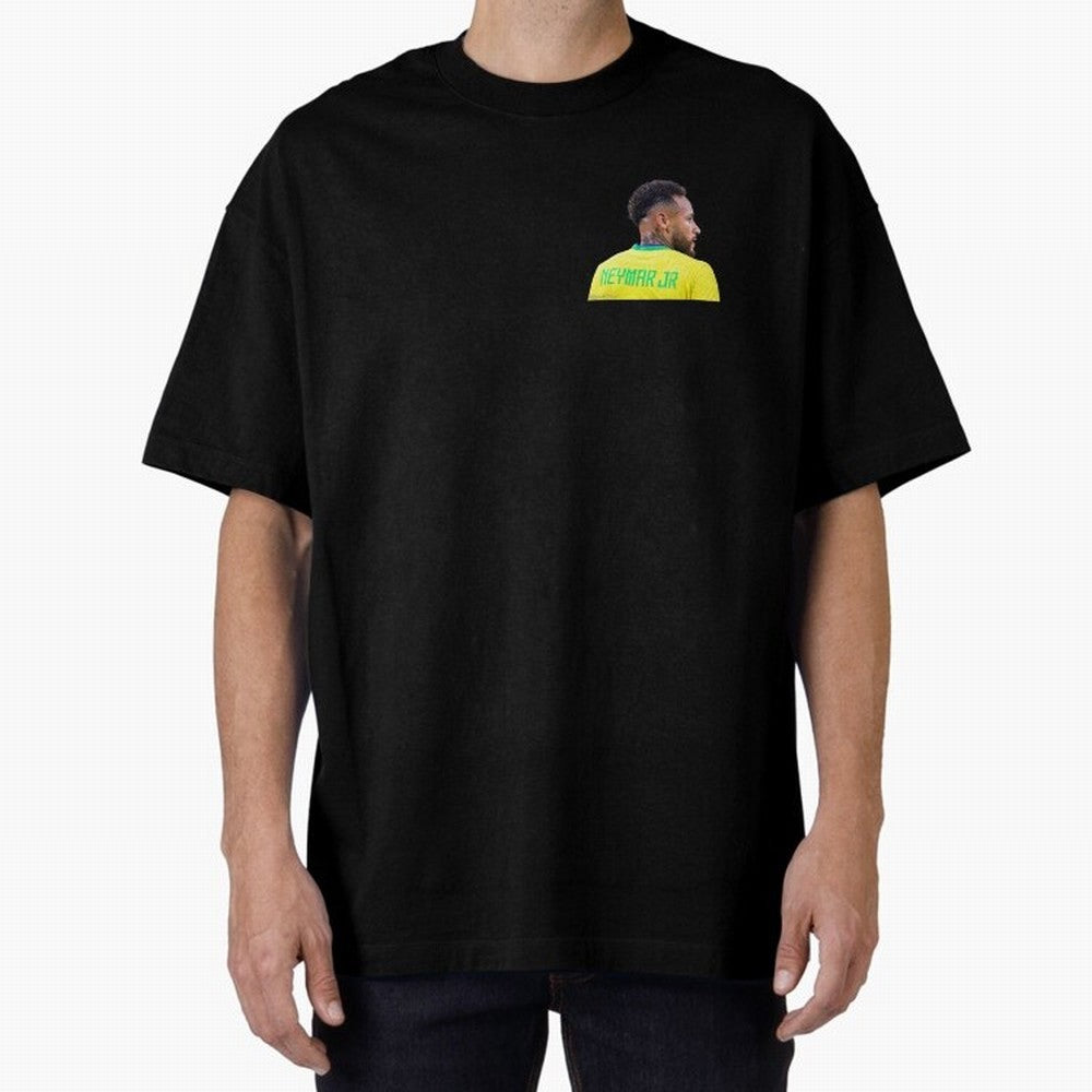 Neymar jr Oversized T-Shirt Celebrate Fan Culture around Match Day Hype around FIFA World Cup 2026 Group Stage, Haaland, England and Germany, Supporter Pride, Iconic Celebrations, Legendary Names and Global Match Day Energy; Great for Supporters