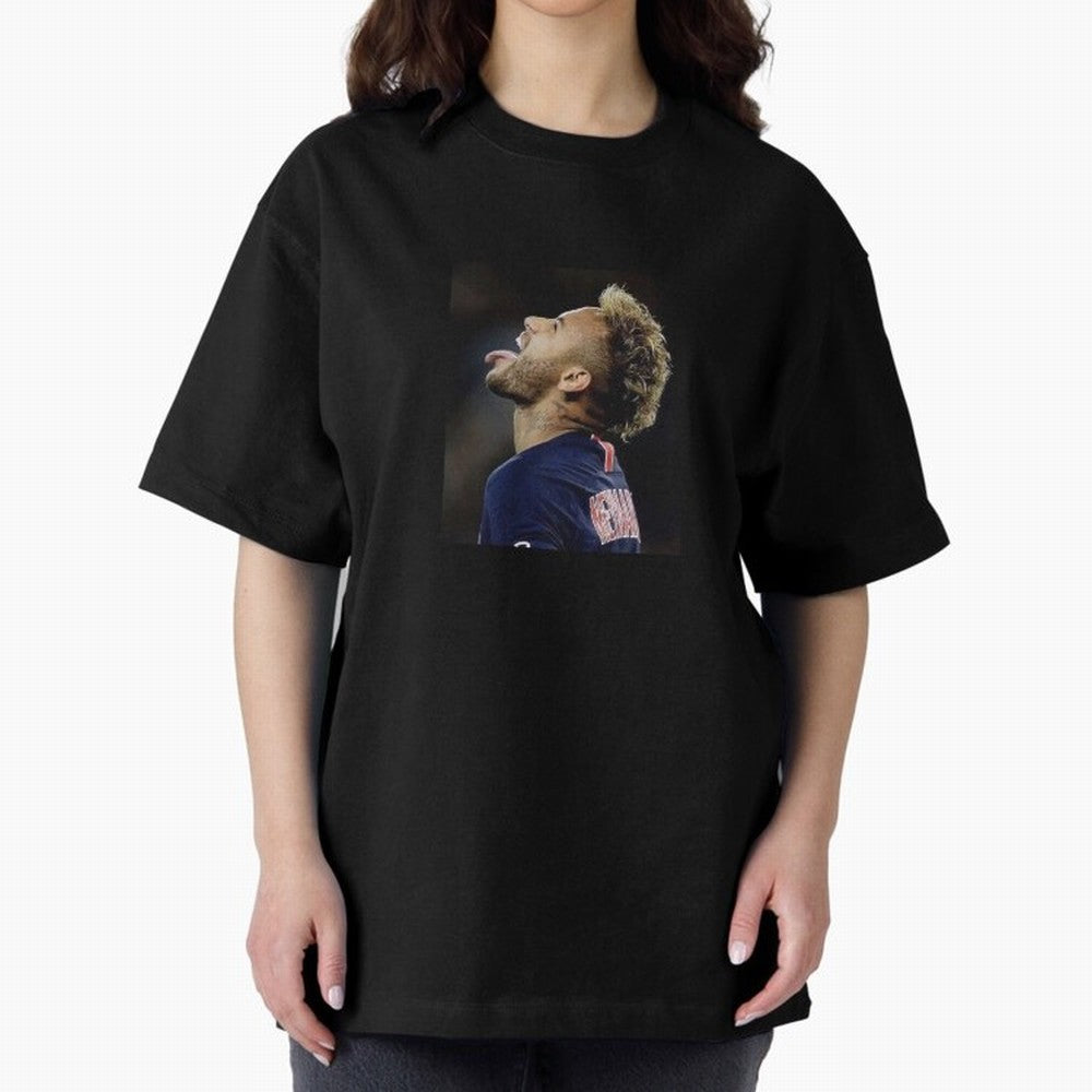 Neymar Jr Oversized T-Shirt Keep Football History Alive during FIFA World Cup 2026 Group Stage for Fans of Messi and Netherlands, Bringing Goal Celebration Energy, Supporter Heritage, Football Icons and Worldwide Tournament Joy; Perfect for People
