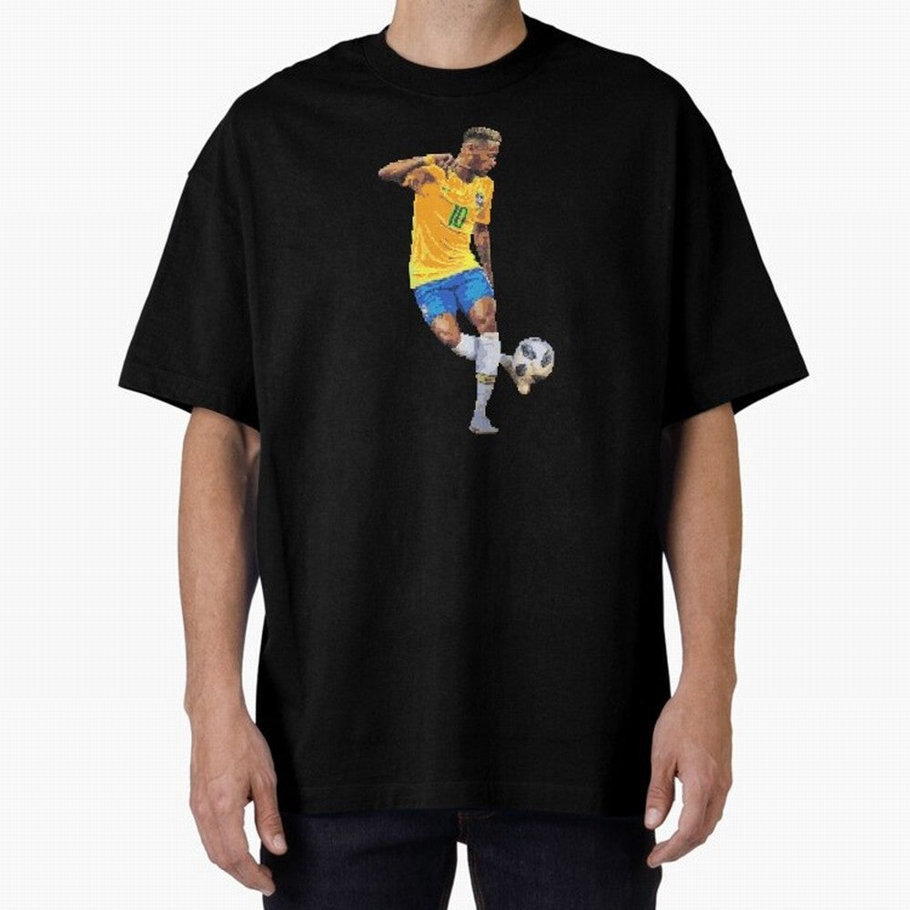 Neymar Jr Classic T-Shirt Show Support during Global Football Passion for FIFA World Cup 2026 Group Stage, Driven by Neymar, Brazil, Portugal and Argentina, Goal Celebration Energy, Supporter Heritage, Football Icons and Worldwide Tournament Joy;