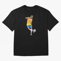 Neymar Jr Classic T-Shirt Show Support during Global Football Passion for FIFA World Cup 2026 Group Stage, Driven by Neymar, Brazil, Portugal and Argentina, Goal Celebration Energy, Supporter Heritage, Football Icons and Worldwide Tournament Joy;