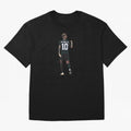 Neymar Jr Classic T-Shirt Spotlight Match Day Hype around FIFA World Cup 2026 Group Stage, Cristiano Ronaldo, Haaland and CR7, England and Germany, Football Passion, Legendary Performances, Festival Vibes and Supporter Community; Great for Watch