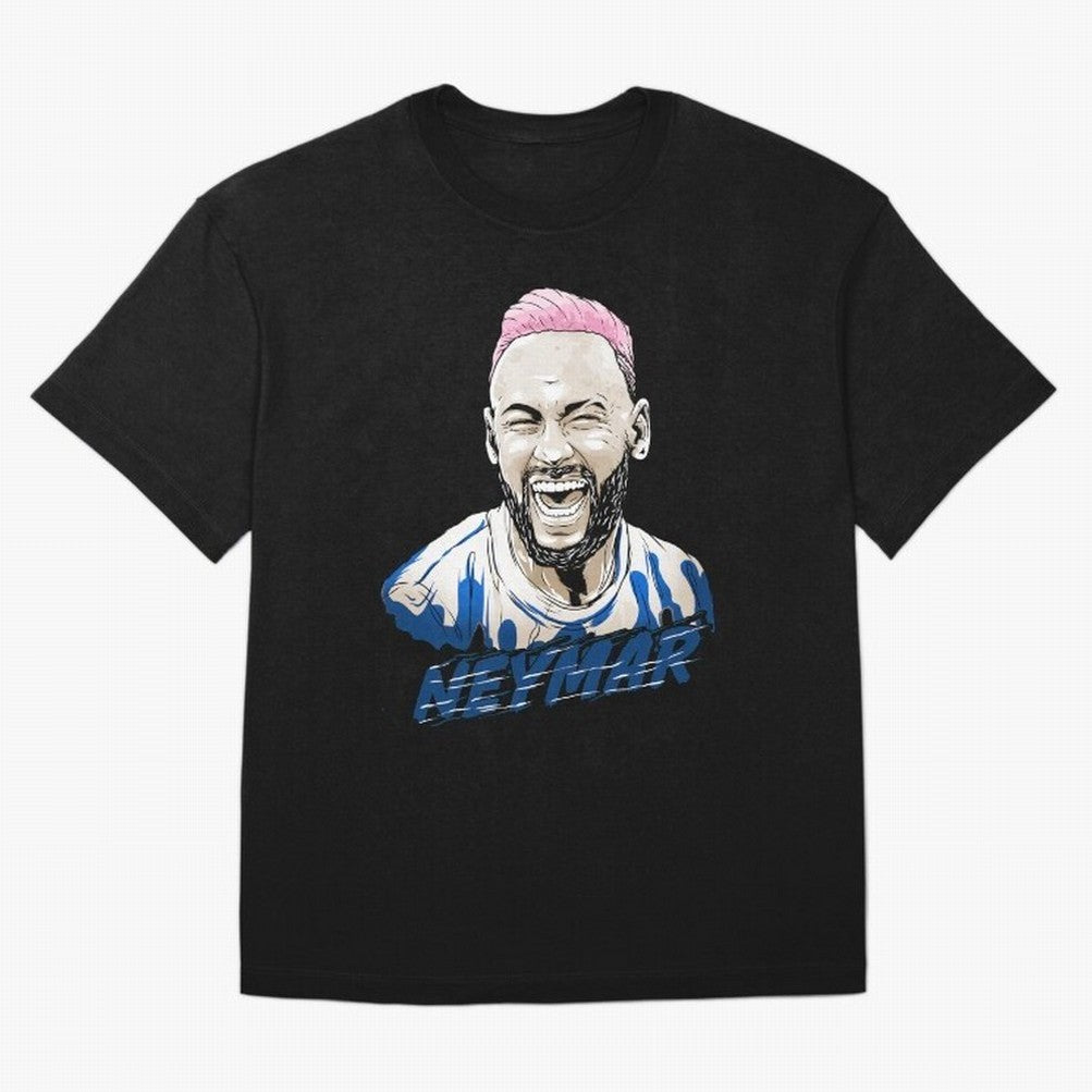 neymar superstar in paris Oversized T-Shirt Bring a Vintage Feel to Global Football Passion for FIFA World Cup 2026 Group Stage, Featuring Mbappe and Neymar, Brazil, Fan Favorite Moments, National Team Passion, Big Match Drama and Soccer History;