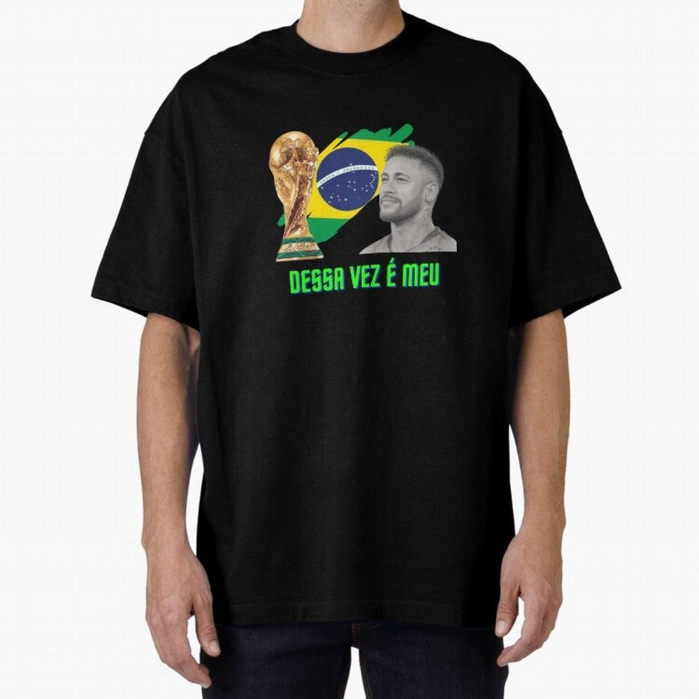 Neymar World Cup Classic T-Shirt Show Love for Legendary Goals in FIFA World Cup 2026 for Fans of Mbappe and Portugal, Spain and Germany, Bringing Football History, Final Match Energy, Crowd Noise and Once in a Lifetime Moments; Created for Match