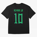 Neymar Jr #10 (Brazil) Oversized T-Shirt Honor the Beautiful Game during the FIFA World Cup 2026 Journey through Cristiano Ronaldo, Haaland and CR7 Highlights, Spain and Netherlands Pride, Classic Soccer Heritage, Championship Pressure, Fan Loyalty