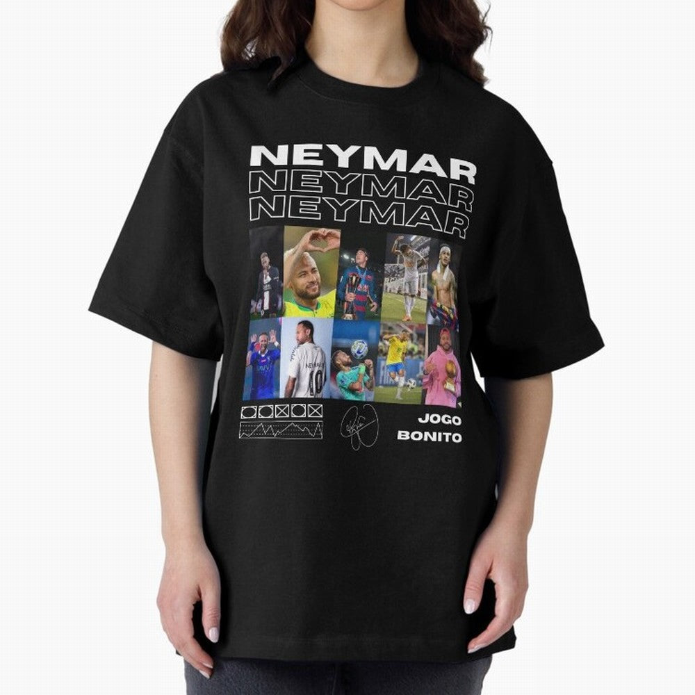 Neymar Jr. Collage Classic T-Shirt Celebrate Rivalries and Pride in FIFA World Cup 2026 Group Stage for Fans of Messi and Cristiano Ronaldo and England, Bringing Global Supporter Spirit, Legendary Goals, National Colors and Tournament Celebration;