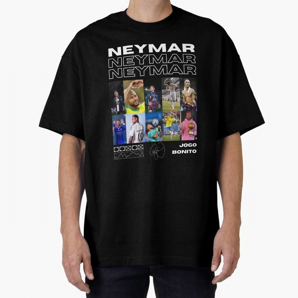 Neymar Jr. Collage Classic T-Shirt Celebrate Rivalries and Pride in FIFA World Cup 2026 Group Stage for Fans of Messi and Cristiano Ronaldo and England, Bringing Global Supporter Spirit, Legendary Goals, National Colors and Tournament Celebration;