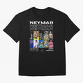 Neymar Jr. Collage Classic T-Shirt Celebrate Rivalries and Pride in FIFA World Cup 2026 Group Stage for Fans of Messi and Cristiano Ronaldo and England, Bringing Global Supporter Spirit, Legendary Goals, National Colors and Tournament Celebration;