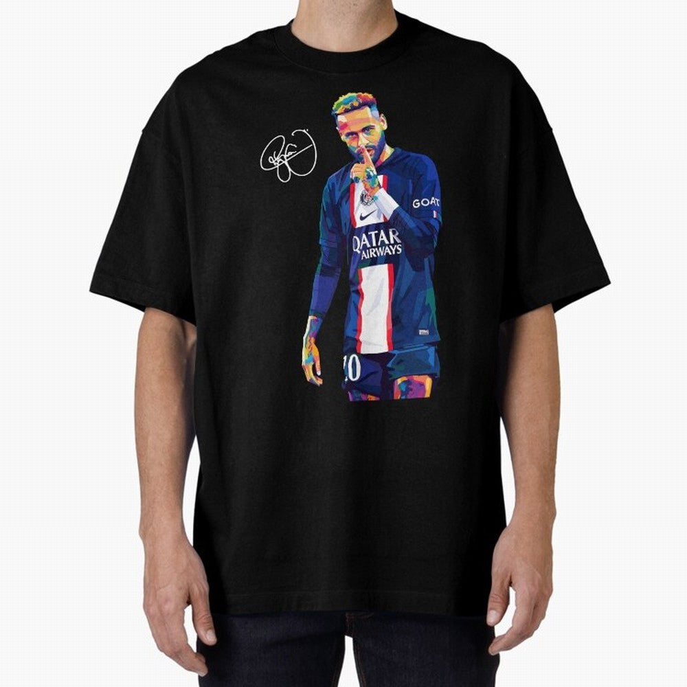 Neymar Jr Wpap Art Classic T-Shirt Honor Champions and Dreams in FIFA World Cup 2026 USA Canada Mexico Spirit, Filled with England and Germany, Haaland and Mbappe, Soccer Culture, Superstar Moments, National Team Dreams and Competitive Fire; Ideal