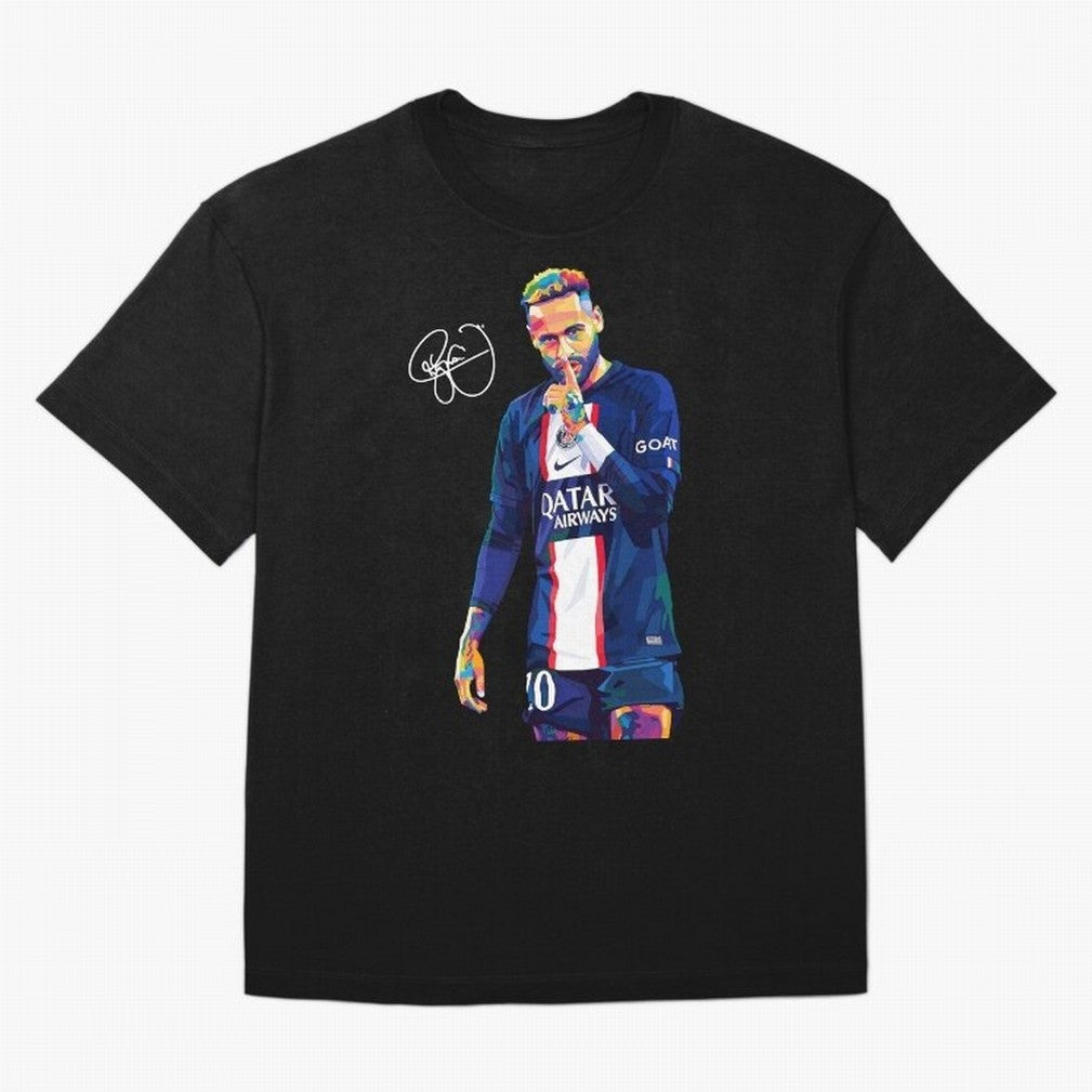Neymar Jr Wpap Art Classic T-Shirt Honor Champions and Dreams in FIFA World Cup 2026 USA Canada Mexico Spirit, Filled with England and Germany, Haaland and Mbappe, Soccer Culture, Superstar Moments, National Team Dreams and Competitive Fire; Ideal