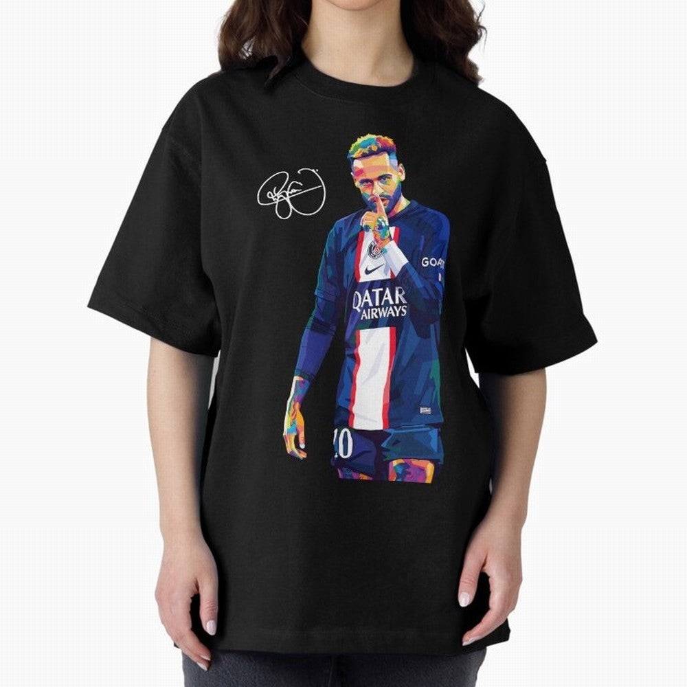 Neymar Jr Wpap Art Classic T-Shirt Honor Champions and Dreams in FIFA World Cup 2026 USA Canada Mexico Spirit, Filled with England and Germany, Haaland and Mbappe, Soccer Culture, Superstar Moments, National Team Dreams and Competitive Fire; Ideal
