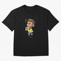 Neymar Brasil Classic T-Shirt Discover Global Football Passion for FIFA World Cup 2026 USA Canada Mexico, Connected to Messi, France, Football History, Final Match Energy, Crowd Noise and Once in a Lifetime Moments; Made for Collectors Who Enjoy