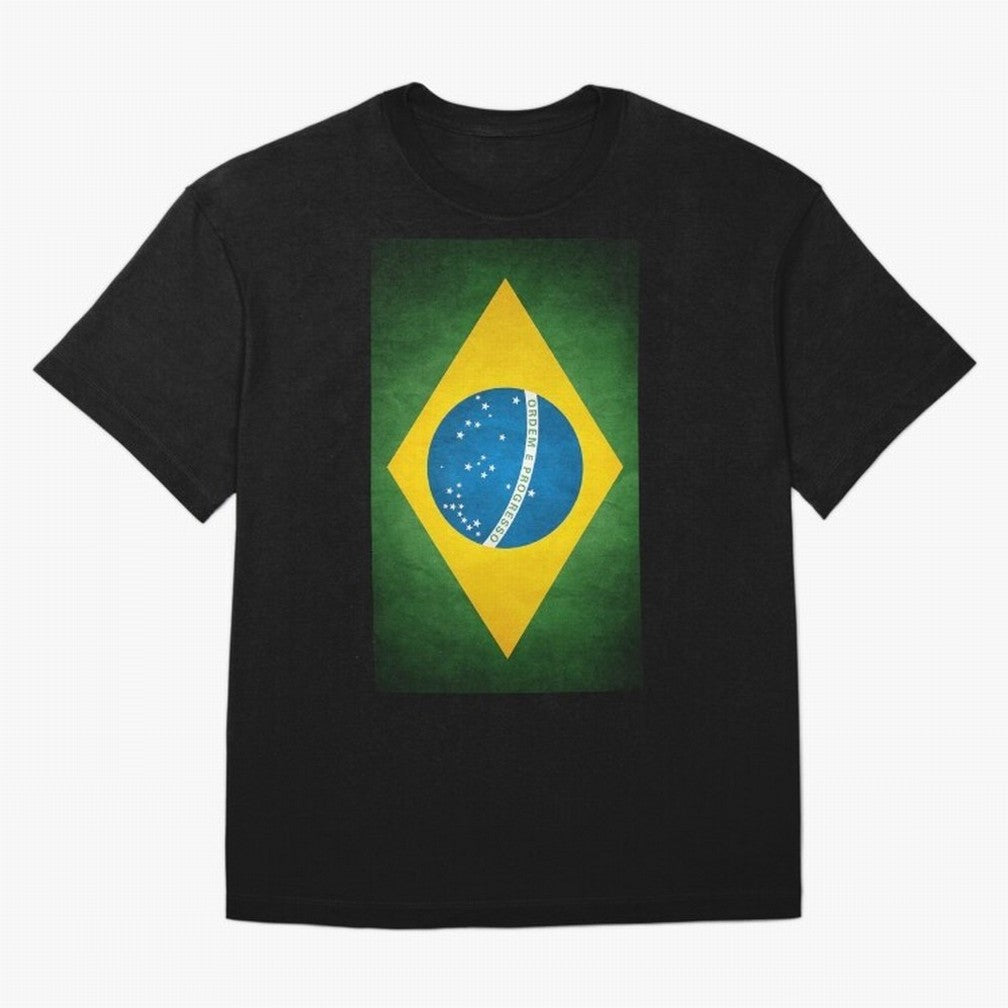brazil flag Classic T-Shirt Relive Legendary Nights from FIFA World Cup 2026 Spirit, Connected to Brazil, Haaland, Football Festival Excitement, Trophy Ambitions, Country Rivalries and Star Player Buzz; Made for Die Hard Supporters, Soccer Lovers,