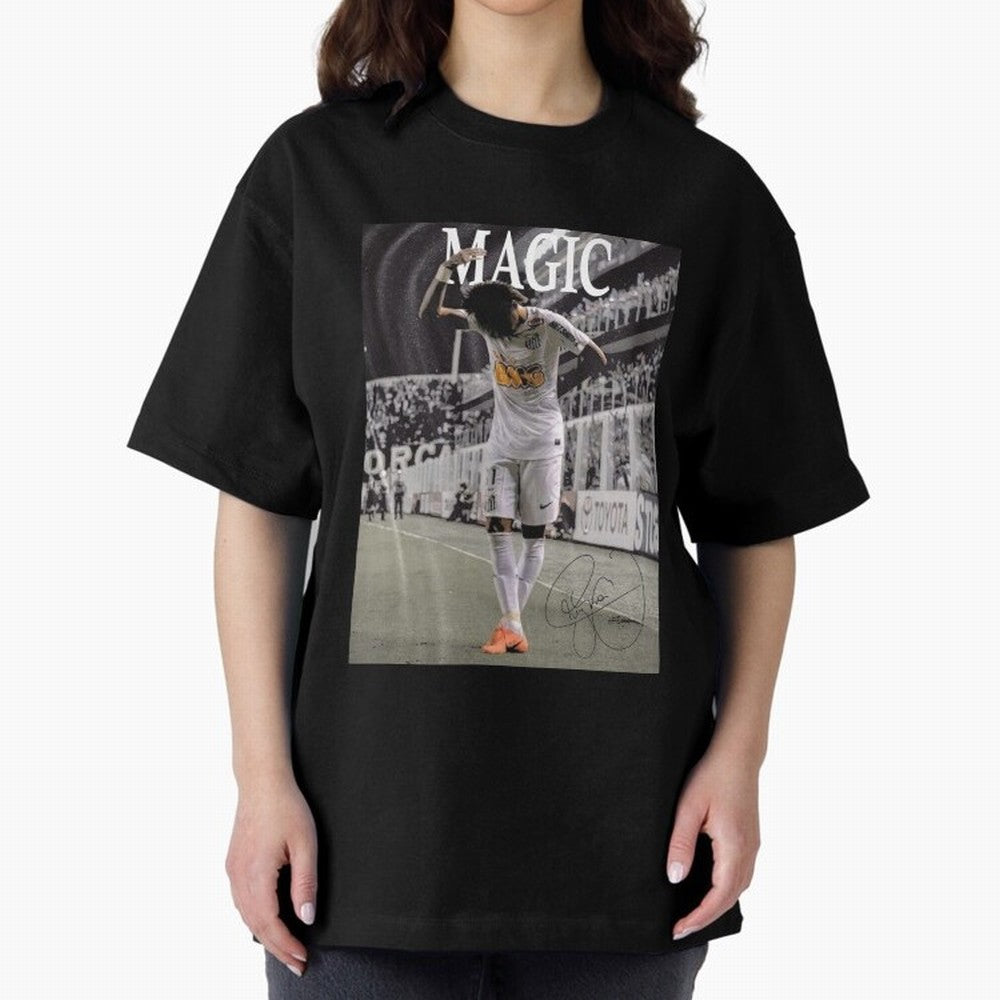 Neymar - The Magic Show (Icons Unleashed) Essential T-Shirt Represent Match Day Hype around FIFA World Cup 2026 USA Canada Mexico, Haaland and Mbappe, Netherlands, Classic Soccer Heritage, Championship Pressure, Fan Loyalty and International Pride;