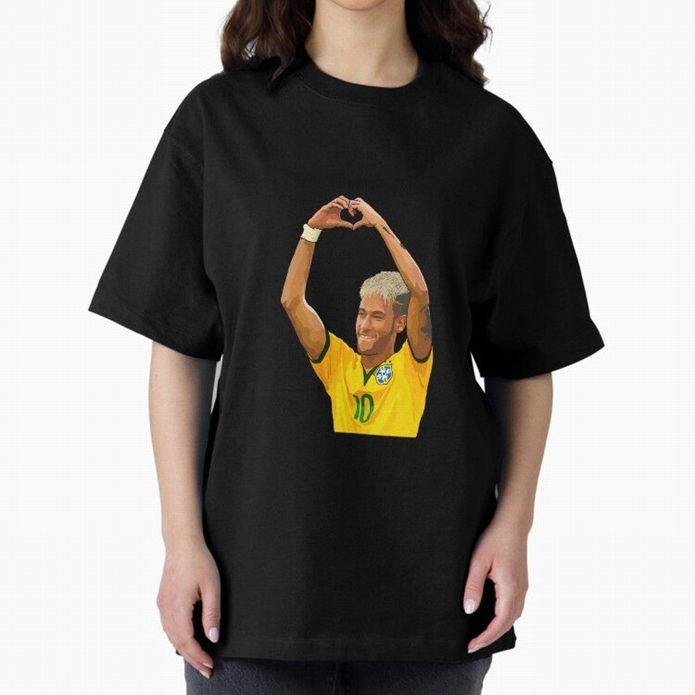 Love Soccer Oversized T-Shirt Capture FIFA World Cup 2026 Group Stage for Fans of Haaland and Spain and Netherlands, Bringing Vintage Soccer Flavor, Modern Football Stars, National Flags and Final Night Emotion; Ideal for Fans Who Follow Messi,