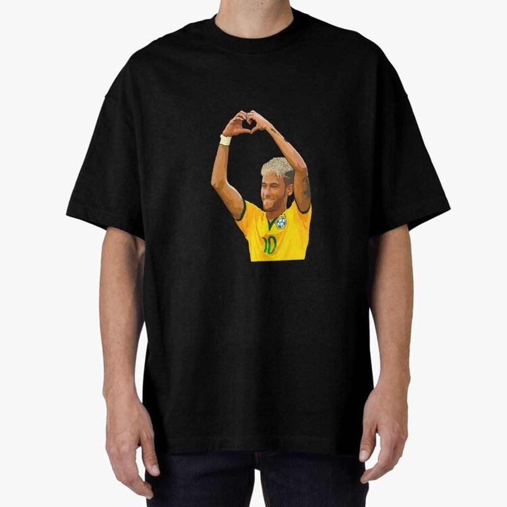 Love Soccer Oversized T-Shirt Capture FIFA World Cup 2026 Group Stage for Fans of Haaland and Spain and Netherlands, Bringing Vintage Soccer Flavor, Modern Football Stars, National Flags and Final Night Emotion; Ideal for Fans Who Follow Messi,