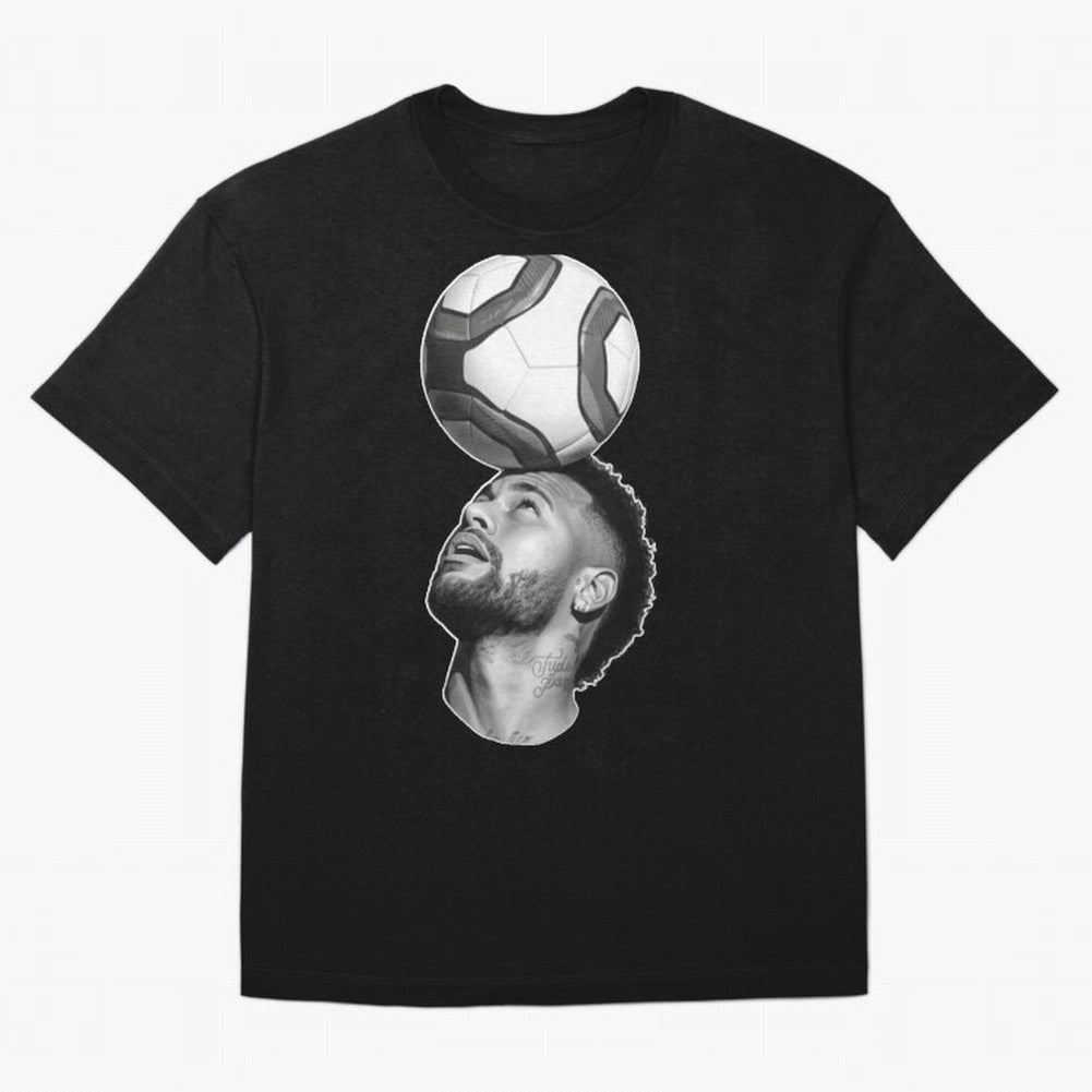 Neymar Jr. ¨C The Art of Balance Oversized T-Shirt Represent the Passion of FIFA World Cup 2026 for Fans of Neymar and Portugal, Bringing Game Day Rituals, Football Legends, Country Pride and the Road to the Final; Made for Collectors Who Enjoy