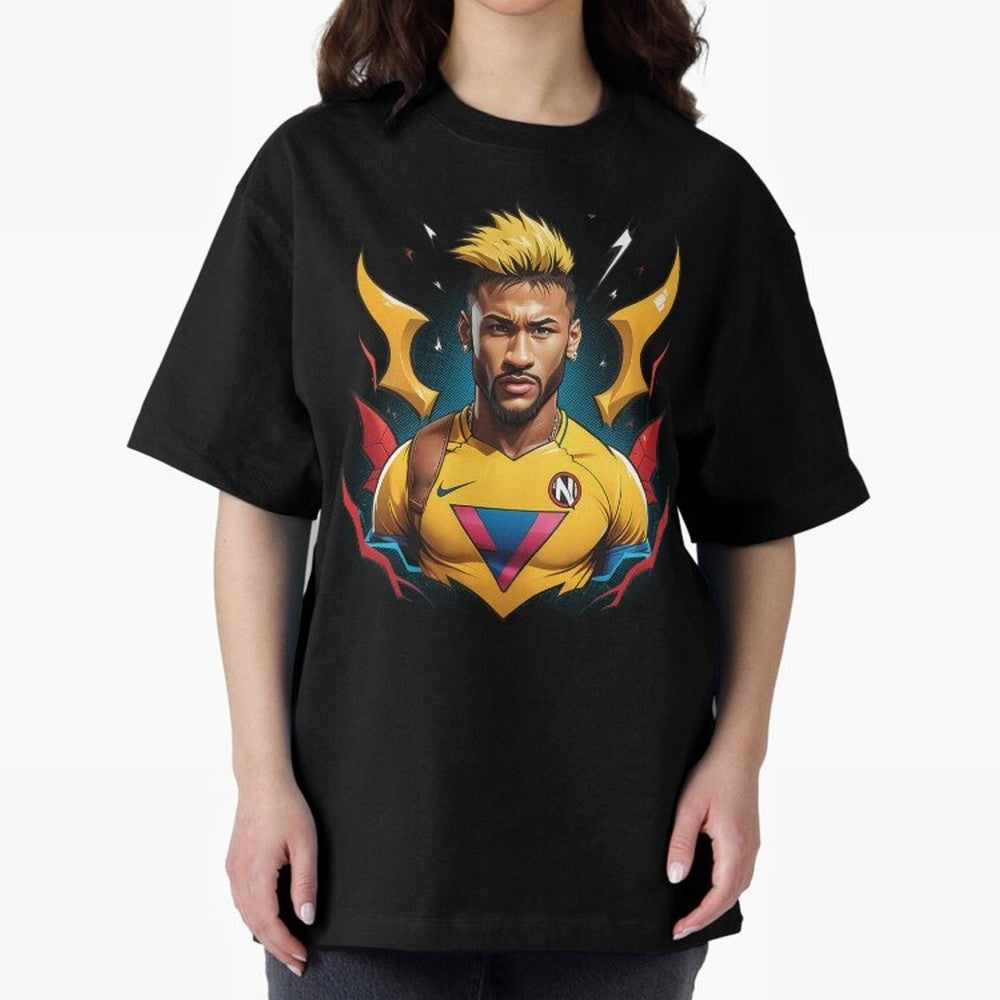 Neymar Jr illustration Classic T-Shirt Fuel Global Football Passion for FIFA World Cup 2026 Group Stage, with Messi and Cristiano Ronaldo, Portugal, Champion Mindset, Group Stage Buzz, Knockout Tension and Passionate Fan Culture; Ideal for Fans Who