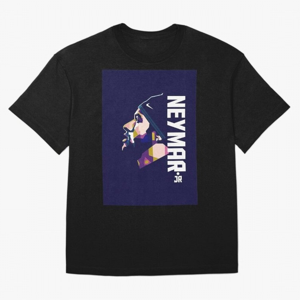 Neymar Jr Art Print Navy Classic T-Shirt Relive the FIFA World Cup 2026 Journey through Neymar Highlights, Netherlands Pride, Game Day Rituals, Football Legends, Country Pride and the Road to the Final; Created for Match Day Parties, Soccer Gifts,