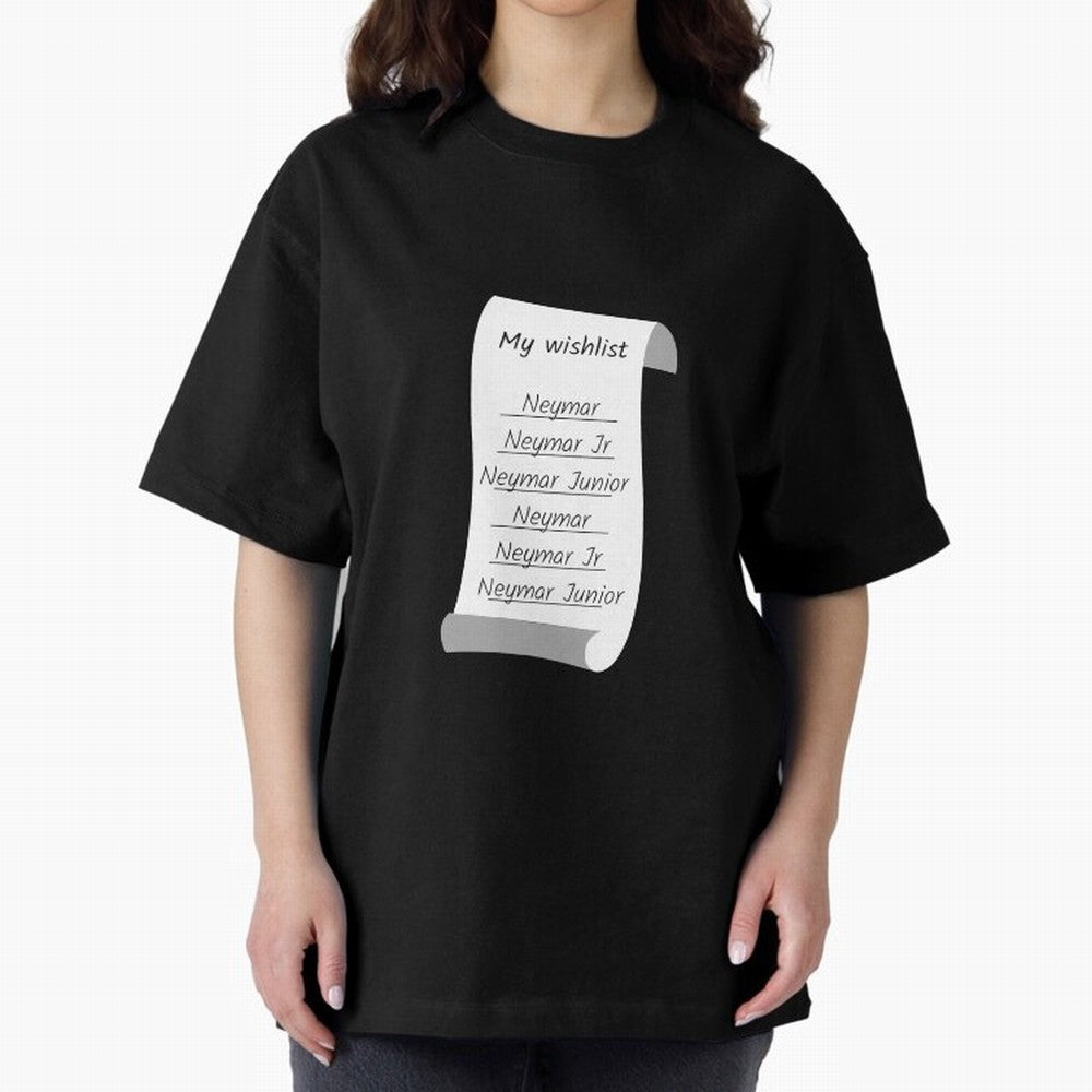 My Wishlist Neymar Jr Neymar Neymar Junior Oversized T-Shirt Celebrate the Road through FIFA World Cup 2026 Group Stage Capturing Mbappe, Spain Energy, Retro Football Energy, Iconic Rivalries, Trophy Chase Drama and Stadium Atmosphere; Perfect for
