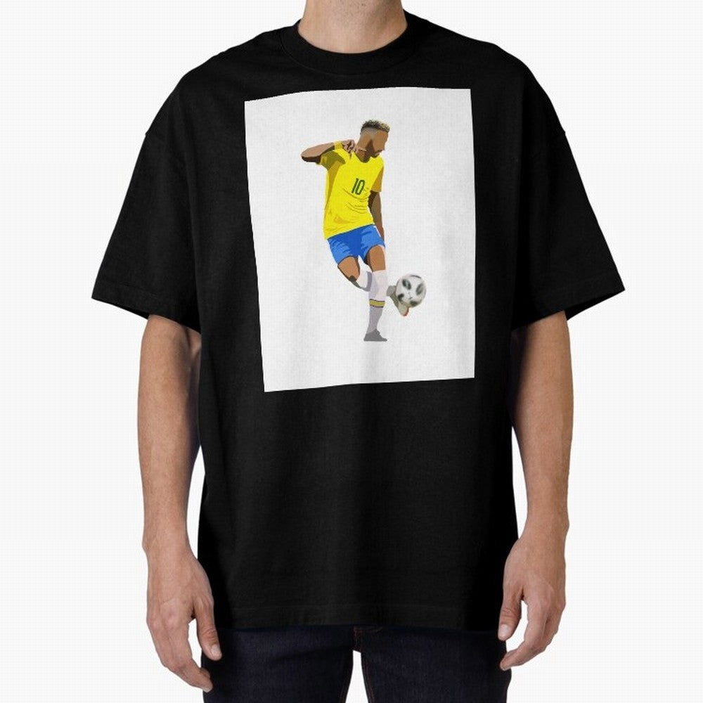 Neymar Jr Brazil Classic T-Shirt Bring Retro Soccer Energy to Match Day Hype around FIFA World Cup 2026 Group Stage, Haaland and Mbappe, Argentina, France and Brazil, Championship Spirit, Famous Goals, Roaring Crowds and International Football