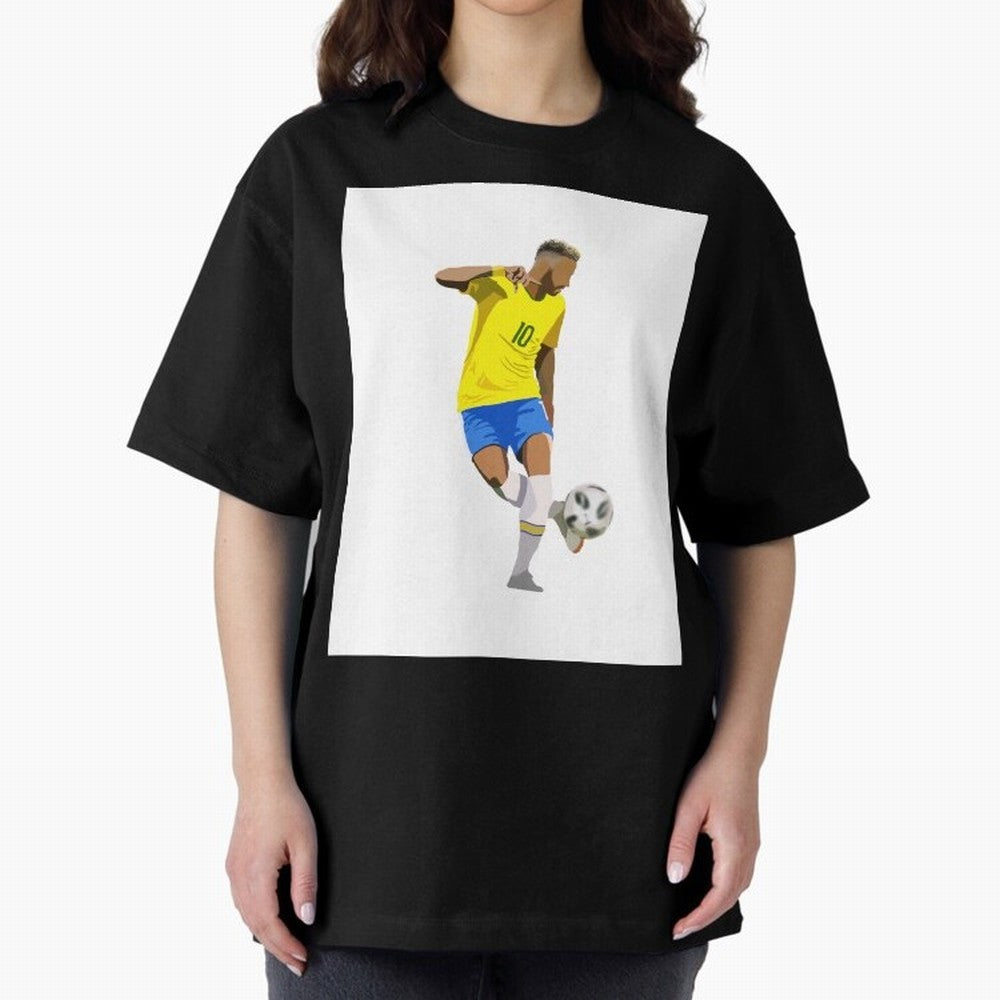 Neymar Jr Brazil Classic T-Shirt Bring Retro Soccer Energy to Match Day Hype around FIFA World Cup 2026 Group Stage, Haaland and Mbappe, Argentina, France and Brazil, Championship Spirit, Famous Goals, Roaring Crowds and International Football