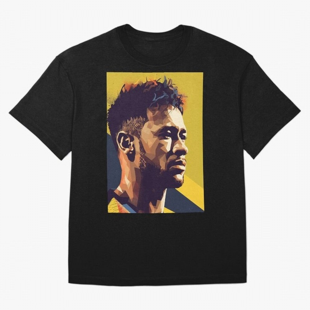 Neymar Jr art Oversized T-Shirt Honor the Football Icons of FIFA World Cup 2026 Group Stage Centered on Neymar, Haaland and Cristiano Ronaldo, Portugal Energy, Champion Mindset, Group Stage Buzz, Knockout Tension and Passionate Fan Culture; Ideal