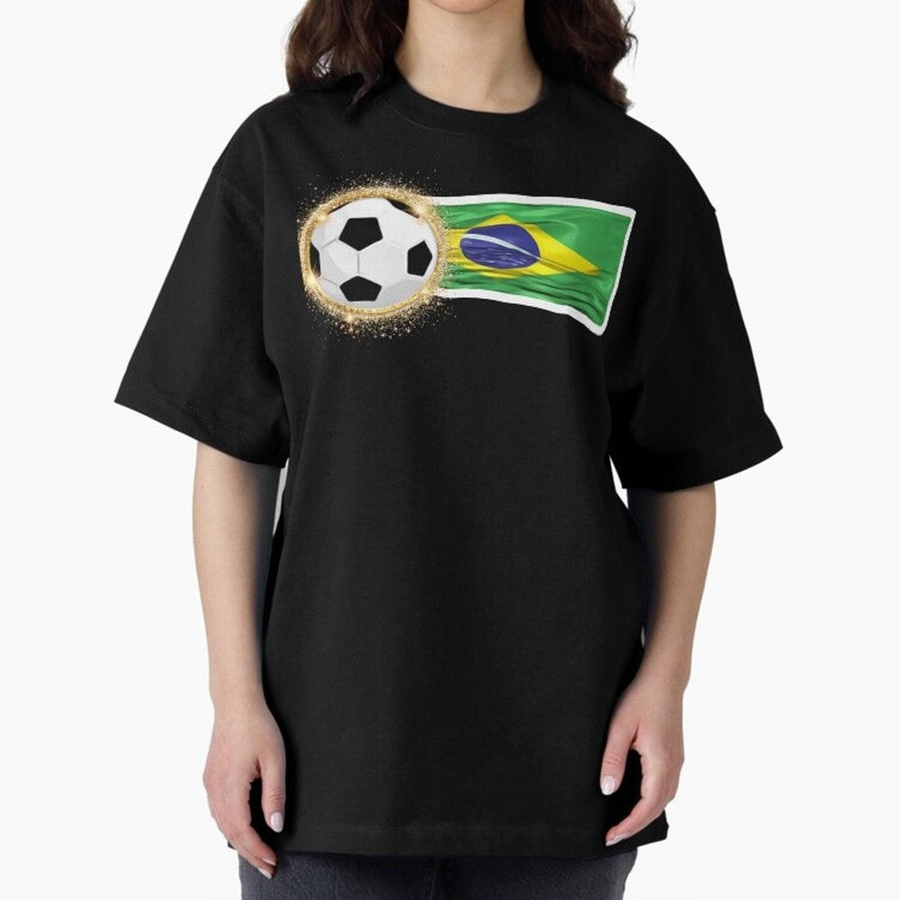 BRAZIL - BRAZILIAN FOOTBALL STICKER Classic T-Shirt Celebrate Every Goal in Global Football Passion for FIFA World Cup 2026, Filled with Messi, Neymar and Mbappe, France, Game Day Rituals, Football Legends, Country Pride and the Road to the Final;