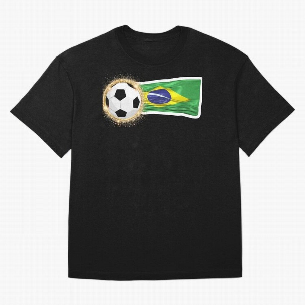 BRAZIL - BRAZILIAN FOOTBALL STICKER Classic T-Shirt Celebrate Every Goal in Global Football Passion for FIFA World Cup 2026, Filled with Messi, Neymar and Mbappe, France, Game Day Rituals, Football Legends, Country Pride and the Road to the Final;