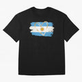 ARGENTINA FLAG WITH GOLDEN HEART Classic T-Shirt Live for the Drama of Match Day Hype around FIFA World Cup 2026 Group Stage, Messi, Spain and Netherlands, Worldwide Fan Energy, Dramatic Goals, Stadium Lights and Championship Celebrations; Made for