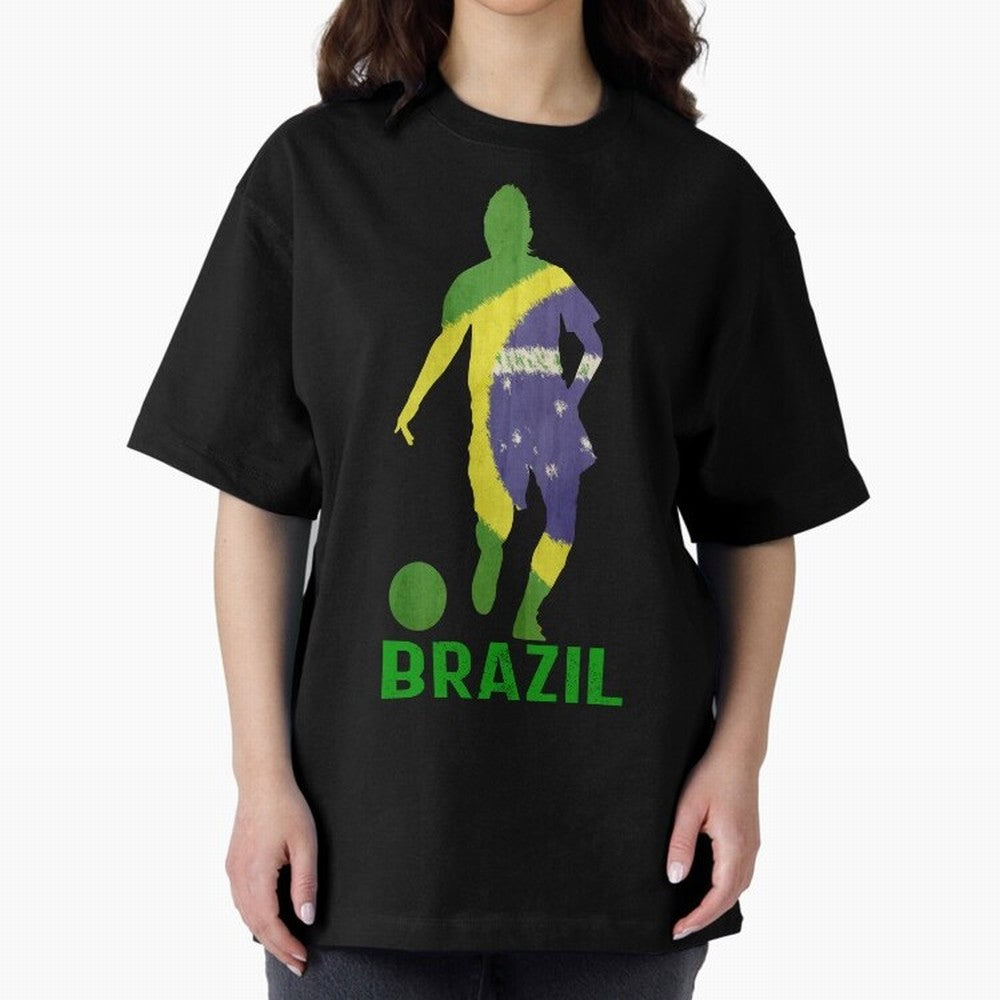 Brazil Essential T-Shirt Join the Global Buzz around Match Day Hype around FIFA World Cup 2026 Group Stage, Messi and Cristiano Ronaldo, Portugal, Champion Mindset, Group Stage Buzz, Knockout Tension and Passionate Fan Culture; Made for Collectors
