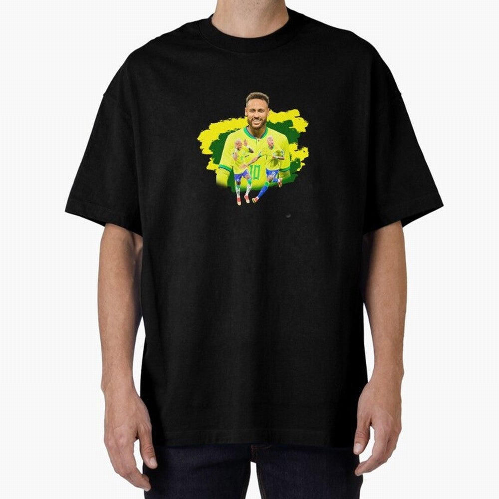 STICKER PAINTFULL NEYMAR JR STICKER FOOTBALL Classic T-Shirt Celebrate Unforgettable Nights in Global Football Passion for FIFA World Cup 2026 USA Canada Mexico, Inspired by Neymar, France and Portugal, Global Supporter Spirit, Legendary Goals,