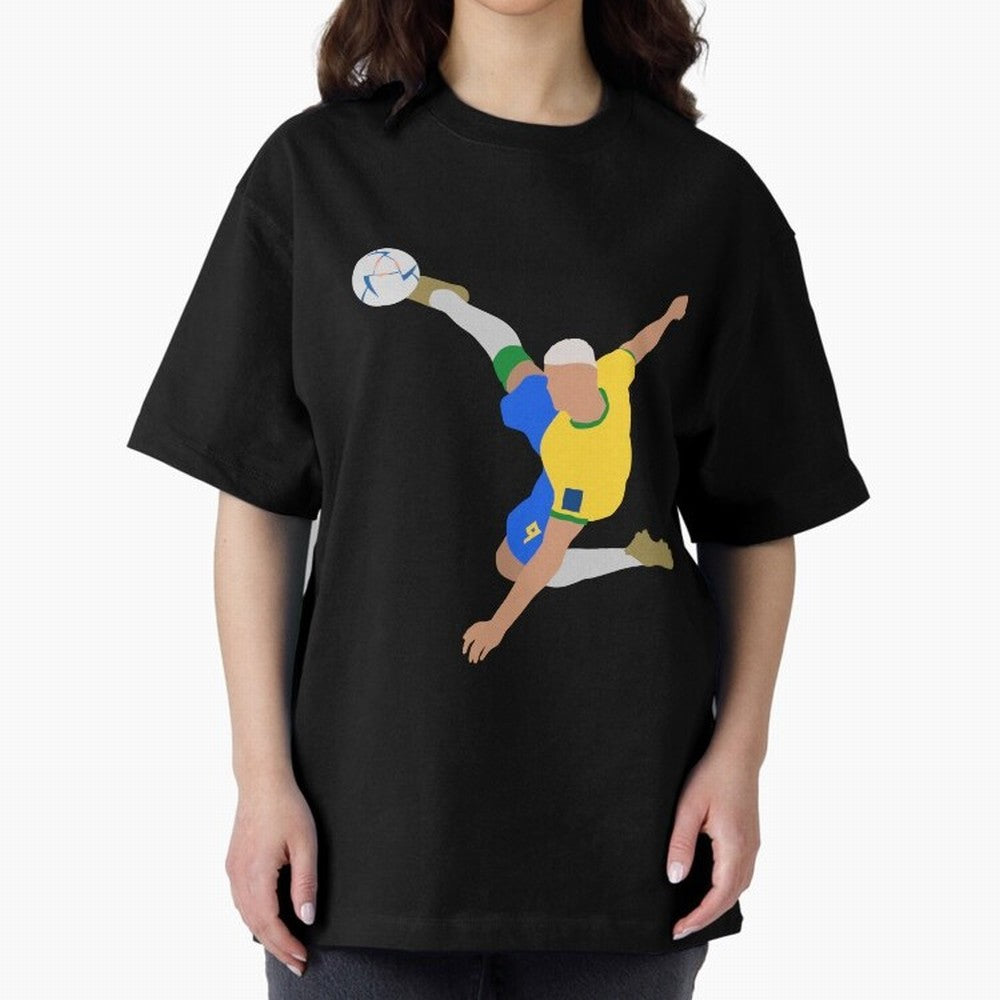 Richarlison Brazil Bicycle Kick Football Goal Classic T-Shirt Make Every Kick Count in the FIFA World Cup 2026 USA Canada Mexico Journey through Messi, Neymar and Mbappe Highlights, Netherlands Pride, Soccer Culture, Superstar Moments, National