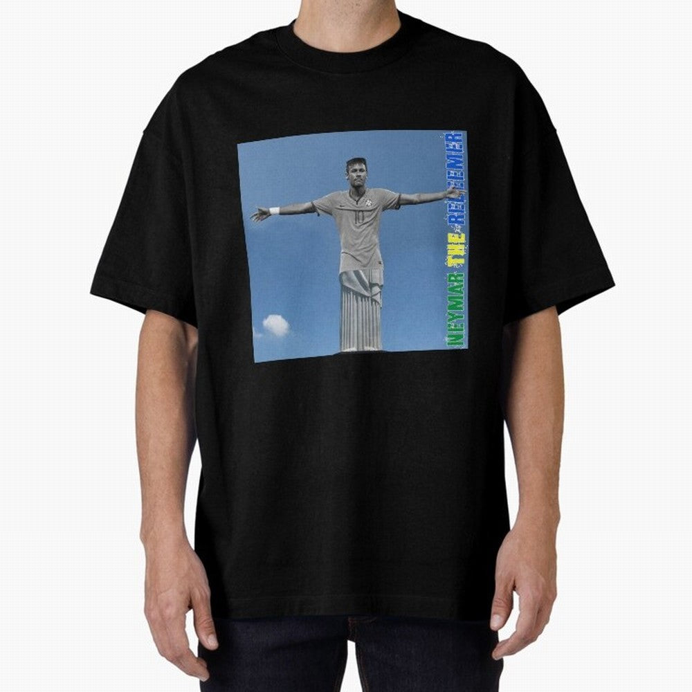 Neymar The Redeemer Essential T-Shirt Follow the Final Road of Global Football Passion for FIFA World Cup 2026 Group Stage, Centered on Messi, Neymar and Mbappe, England and Germany, Sports Nostalgia, International Competition, Famous Players and
