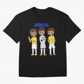 Brazil Essential T-Shirt Celebrate Golden Goal Energy in FIFA World Cup 2026 Spirit, Celebrating Brazil, Neymar, Haaland and Cristiano Ronaldo, Supporter Pride, Iconic Celebrations, Legendary Names and Global Match Day Energy; Great for Watch