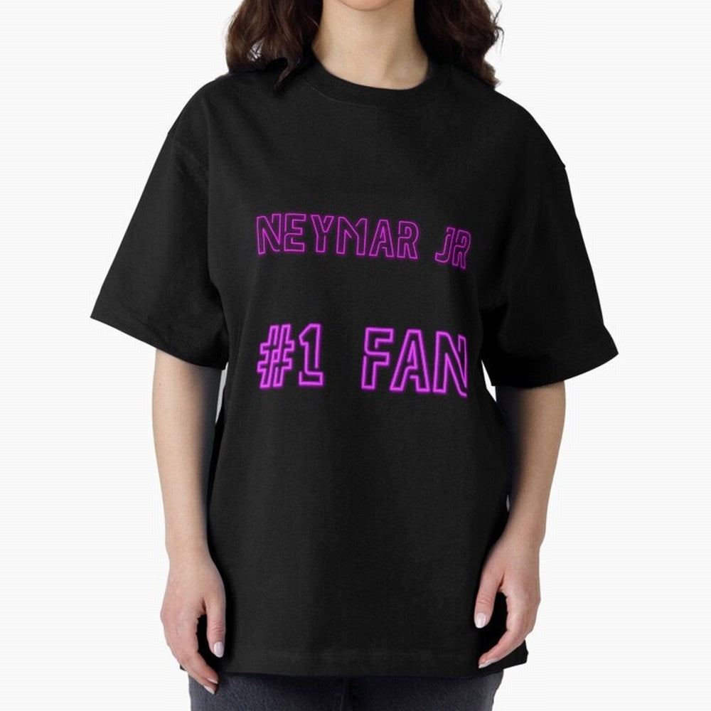 Neymar Jr #1 fan Oversized T-Shirt Celebrate Global Football Passion for FIFA World Cup 2026 Group Stage, Made for Cristiano Ronaldo, Haaland and CR7, Brazil, Tournament Hype, Historic Matchups, Family Viewing Parties and Global Sports Pride; Ideal