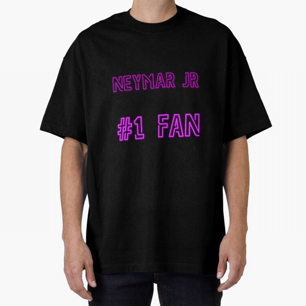 Neymar Jr #1 fan Oversized T-Shirt Celebrate Global Football Passion for FIFA World Cup 2026 Group Stage, Made for Cristiano Ronaldo, Haaland and CR7, Brazil, Tournament Hype, Historic Matchups, Family Viewing Parties and Global Sports Pride; Ideal