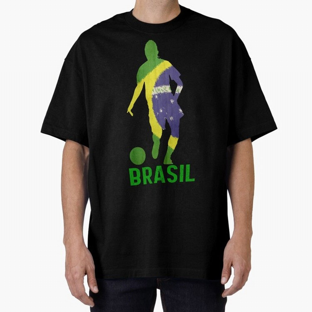 Brasil Essential T-Shirt Represent the Passion of FIFA World Cup 2026 Group Stage with Messi, Neymar and Mbappe, Spain Energy, Match Day Excitement, Supporter Culture, Golden Goals and Global Football Passion; Created for Match Day Parties, Soccer