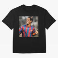 ronaldinho Classic T-Shirt Fuel Your Fan Pride for FIFA World Cup 2026 Group Stage Spirit, with France, Messi, Football History, Final Match Energy, Crowd Noise and Once in a Lifetime Moments; Created for Match Day Parties, Soccer Gifts, Fan