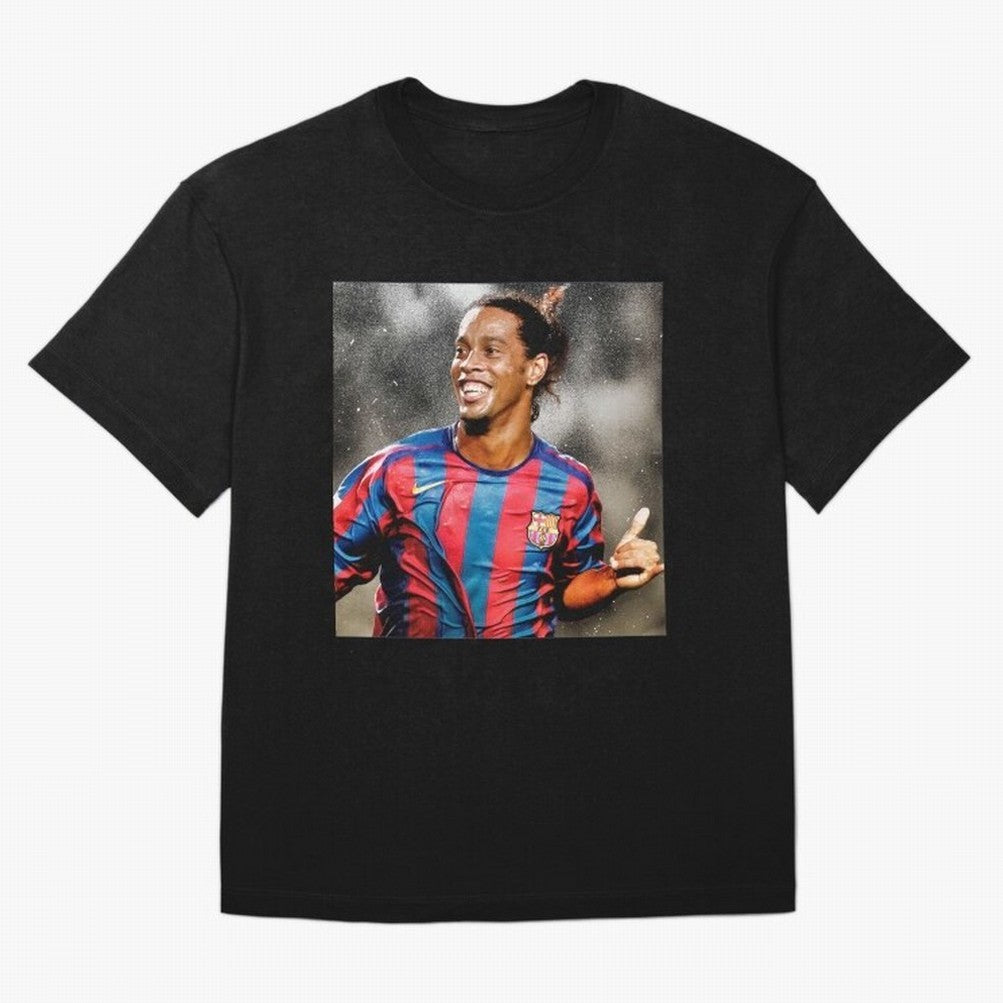 ronaldinho Classic T-Shirt Fuel Your Fan Pride for FIFA World Cup 2026 Group Stage Spirit, with France, Messi, Football History, Final Match Energy, Crowd Noise and Once in a Lifetime Moments; Created for Match Day Parties, Soccer Gifts, Fan
