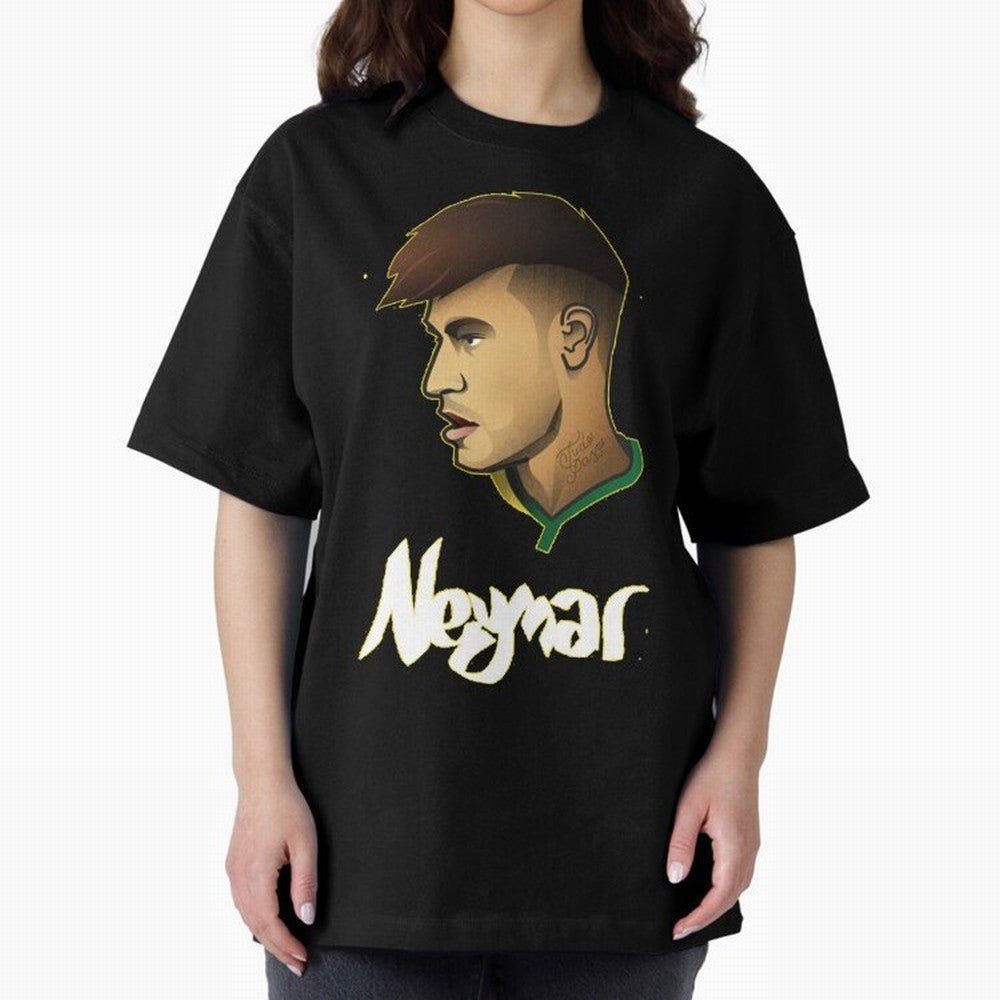 Neymar jr Team Brazil Oversized T-Shirt Capture FIFA World Cup 2026 Group Stage Inspired by Neymar, England and Germany Energy, Worldwide Fan Energy, Dramatic Goals, Stadium Lights and Championship Celebrations; Created for Match Day Parties,