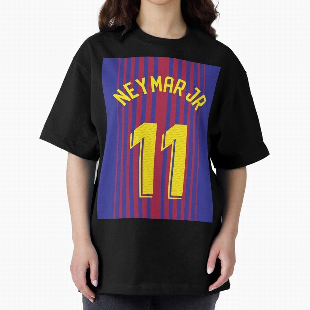 NEYMAR JR FOOTBALL SOCCER JERSEY BARCELONA Oversized T-Shirt Make Every Match About the FIFA World Cup 2026 USA Canada Mexico Journey through Neymar Highlights, Brazil, Portugal and Argentina Pride, Football Passion, Legendary Performances,
