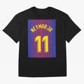 NEYMAR JR FOOTBALL SOCCER JERSEY BARCELONA Oversized T-Shirt Make Every Match About the FIFA World Cup 2026 USA Canada Mexico Journey through Neymar Highlights, Brazil, Portugal and Argentina Pride, Football Passion, Legendary Performances,