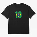 10 - Neymar JR - Brazil Flag Classic T-Shirt Discover Match Day Hype around FIFA World Cup 2026 USA Canada Mexico, CR7, England, Stadium Chants, National Pride, Trophy Dreams and Unforgettable Football Memories; Ideal for Football Dads, Football